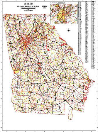 Real Estate - Georgia Map